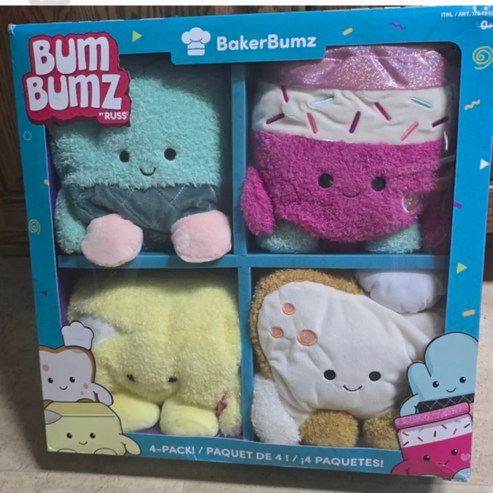 Bum Bums BakerBums 4 Pack NEW